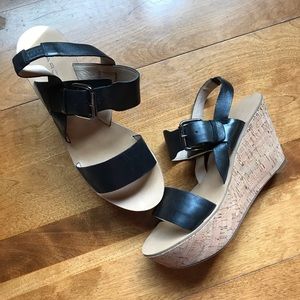 Marc Fisher Women’s Leather Wedge Heel